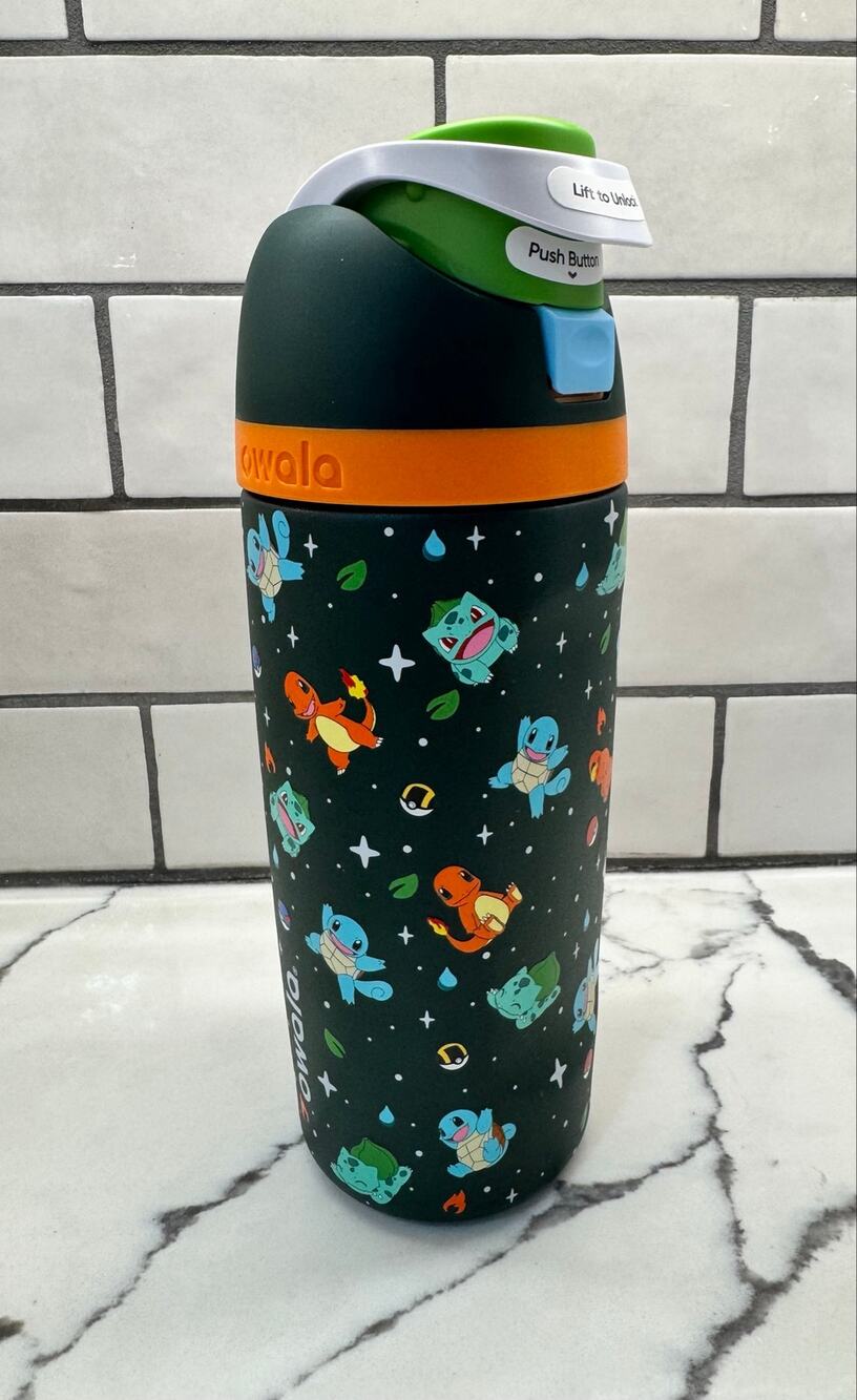 POKEMON Owala 16 fl oz Kanto FreeSip Stainless Water Bottle Special In Hand